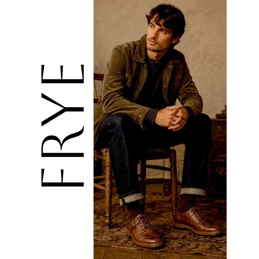 Frye heritage leather